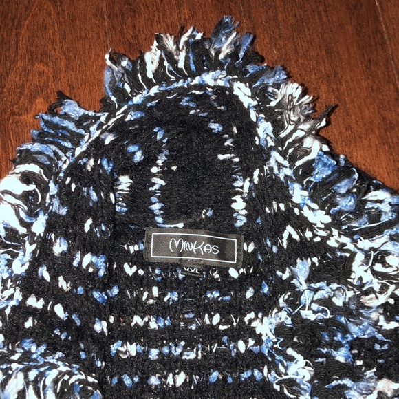 Minkas fringed Sweater Jacket - Picture 5 of 6